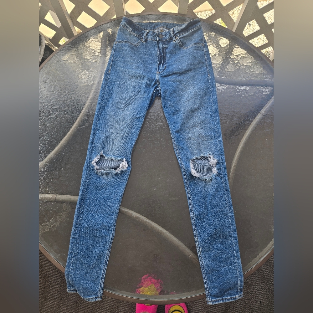 Cheap Monday Ultra High-Rise Skinny Jeans [W26]